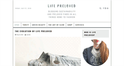 Desktop Screenshot of lifepreloved.com